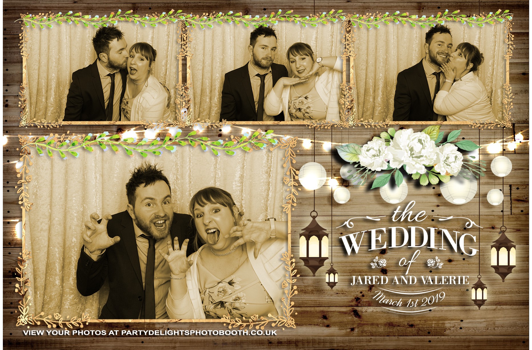 Jared and Valerie’s Wedding - Prints | View more photos from the event at gallery.partydelightsphotobooth.co.uk/u/PartyDelightsPhotoBooth/Jared-and-Valerie’s-Wedding-Prints